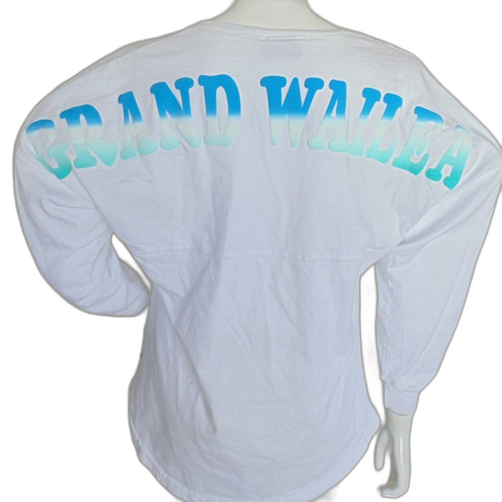 SPIRIT Jersey, S, GRAND WAILEA, White, Long sleeves, Cotton, Hawaii
